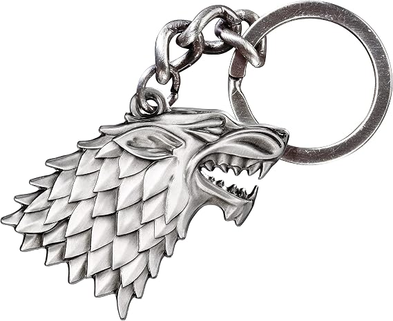 The Noble Collection - Game of Thrones Stark Sigil Keychain