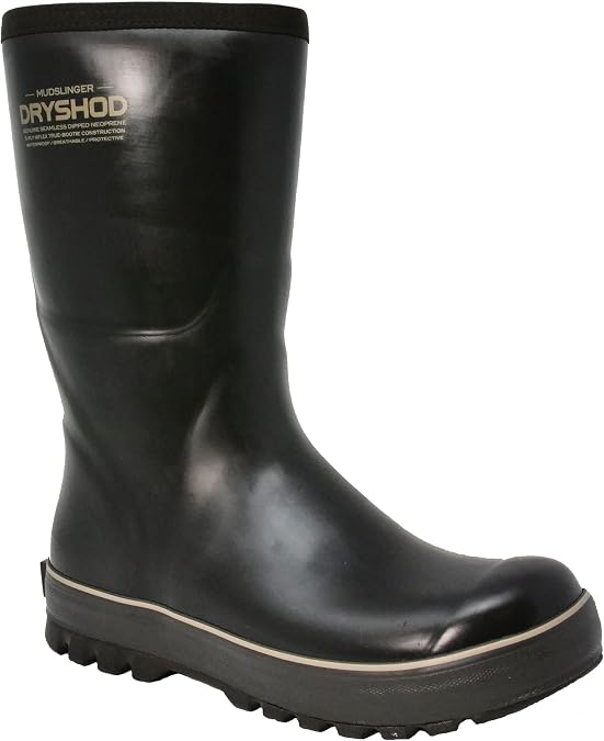 Mudslinger Premium Rubber Farm Boots - Mid Calf - WIXIT Lining - MUD-MM-BR