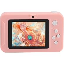 Digital Camera 1080P 40MP Digital Point and Shoot Camera with 8x Digital Zoom Auto Focus Vlogging Camera with 2.4 Inch Screen for Teenagers Adults Beginners (P Ink)