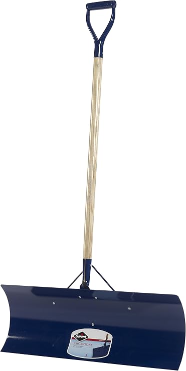 Garant YSP30D Yukon 30-Inch Steel Blade D-Grip Snow Pusher - Blue