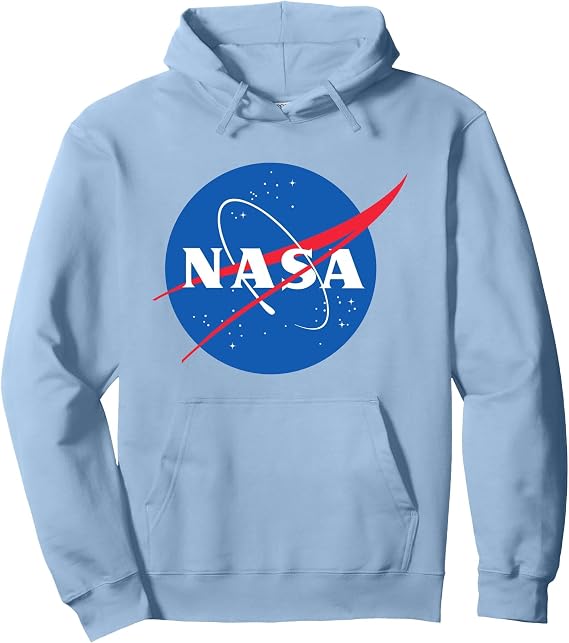 NASA Logo - Space Explorer - Trendy Fun Pullover Hoodie