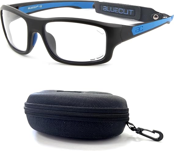 BLUE CUT Sports Protection Goggles, Photochromic Lenses Safety Glasses for Basketball, Pickleball Indoor Outdoor Sports