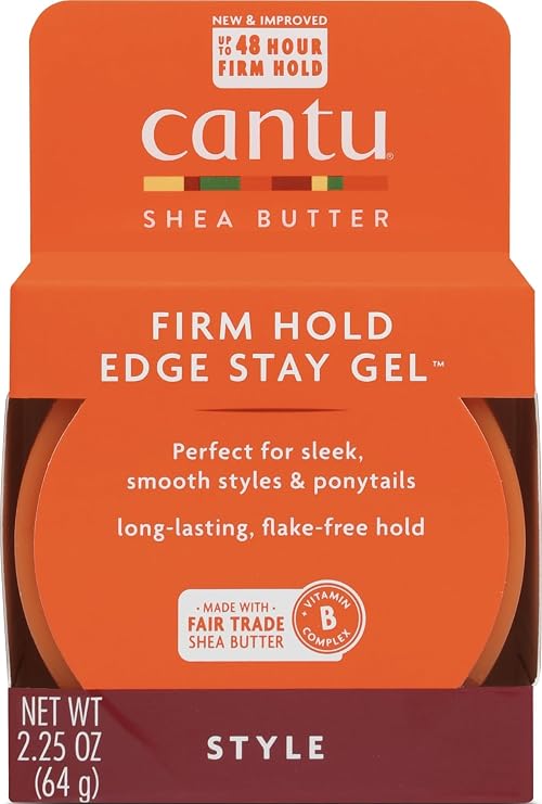 Cantu Extra Hold Edge Stay Gel, 2.25 Oz