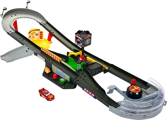 Mattel, Disney Pixar Cars Piston Kupası Yarış Seti, Hpd81, Çok Renkli