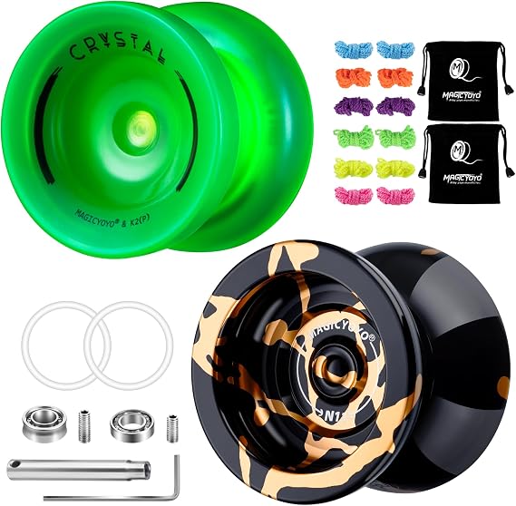 MAGICYOYO N11+K2 Yoyo for Kids 8-12, Professional Yoyo for Adults