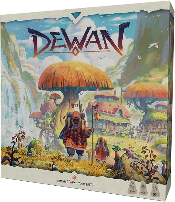 Asmodee | Dewan | Accessible Strategic Board Game