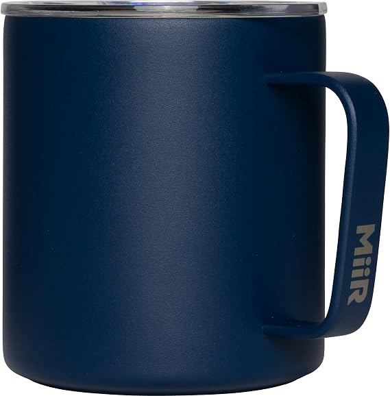 MiiR Camp Cup, 12oz | Double Wall Vacuum Insulated, Stainless Steel with Splash-Proof Slide Lid