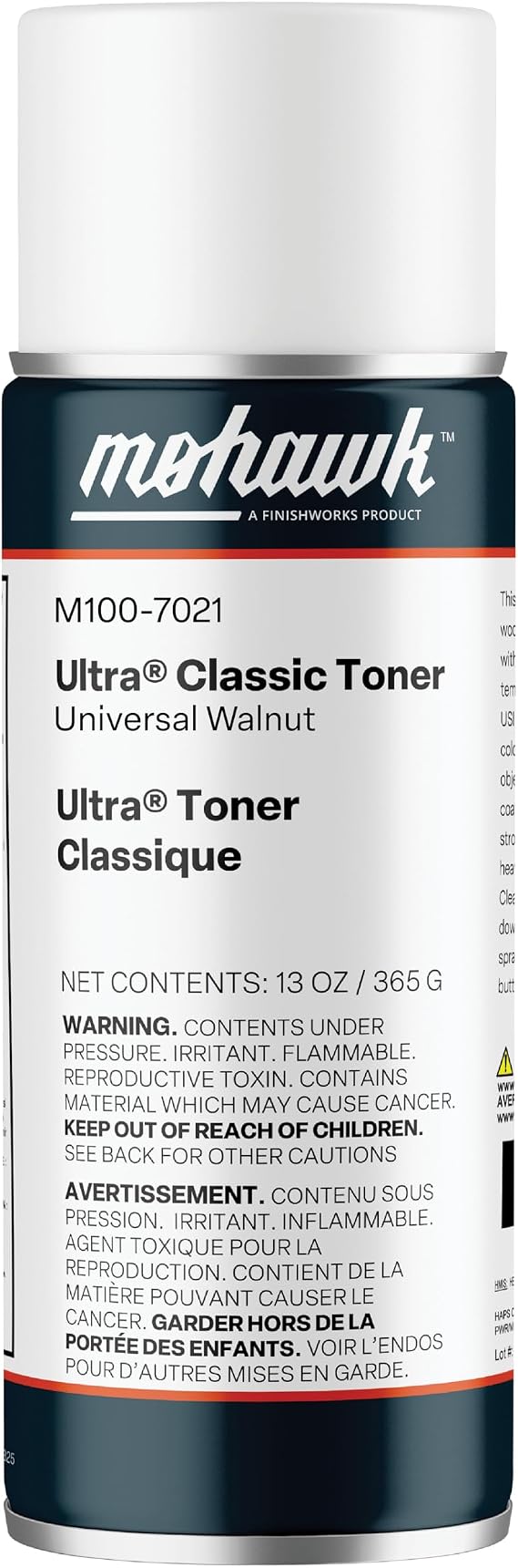 Mohawk Ultra Classic Toner, Universal Walnut, M100-7021, 1 Count