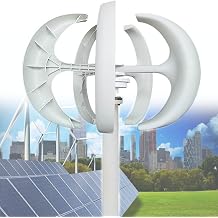 Wind Turbine,Vertical Wind Generator,Lantern Wind Turbine,Wind Power Generator with Controller,4000w/5000w/6000w Wind Turbine Generator Kit 12V-5000W