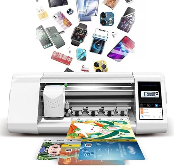 Intelligent Automatic Hydrogel Film Cutter ABS Screen Protector Cutting Machine, Die Cut Machines for Tablets, Mobile Phones