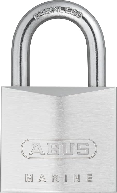 ABUS 75IB/40 Marine Grade Chrome Plated Brass Padlock