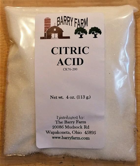 Citric Acid, 4 oz.