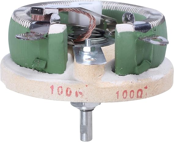 100W 100 Ohm Ceramic Disc Rheostat Variable Resistor