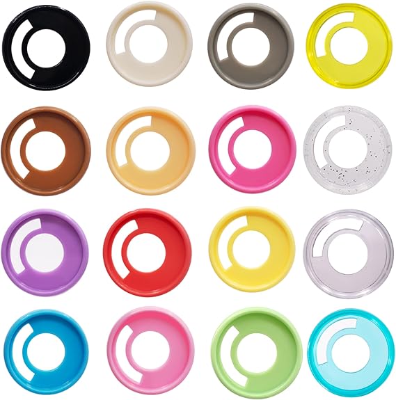 100pcs 1.1"/28mm Binder Discbound Discs for Planner