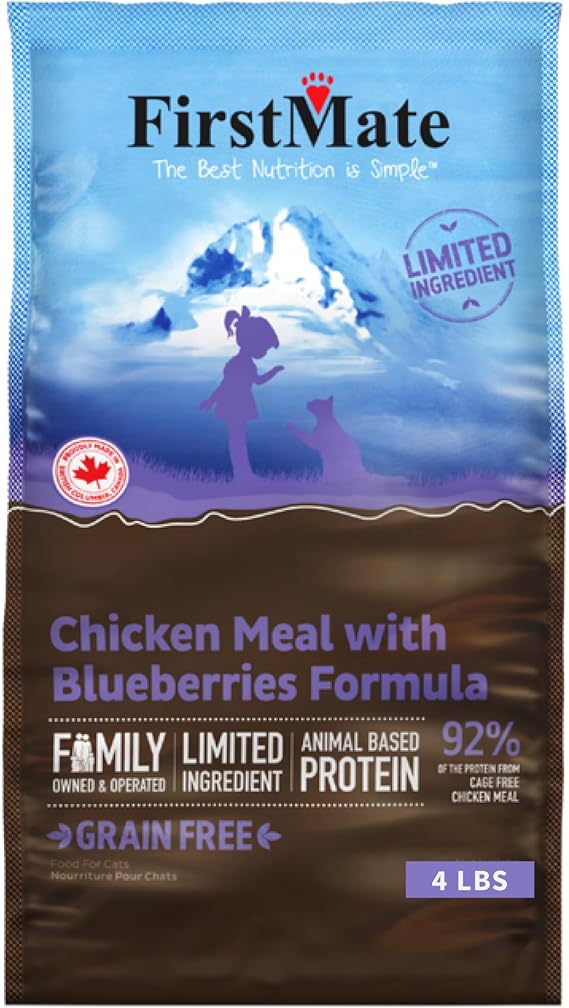 FirstMate - Grain-Free Cat Food for All Life Stages, 4 lb