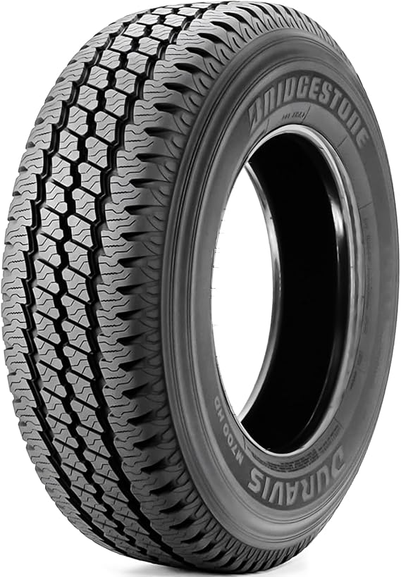 Bridgestone Duravis M700HD All Terrain Commercial Light Truck Tire LT265/70R17 121 R E | Commercial Highway All Season Traction 121/118R Rated E (10 Ply) Radial Construction Black Sidewall Tire