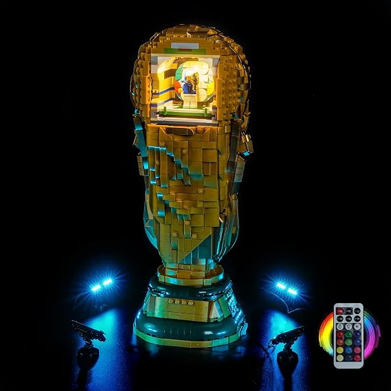 Light Kit Compatible with Lego 43020 FIFA World Cup Official Trophy | (No Model) Decoration Lighting Set, Easy Install, Stable Lights, Enhanced Display, Ideal Festival Gifts