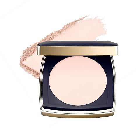 Estee Lauder Double Wear 12-Hour Stay-in-Place Matte Face Powder Foundation | Controls Oil & Shine, 0.39 Ounce