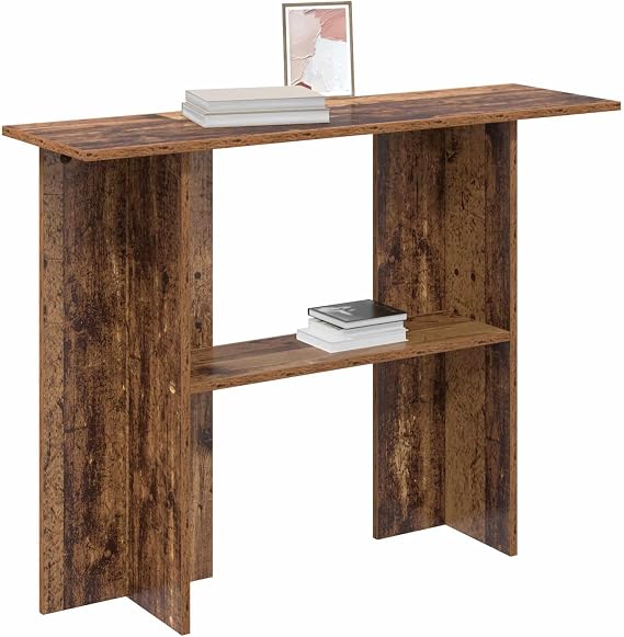 Modern Console Table - Sleek Design, Engineered Wood, Compact 100 x 30 x 75 cm, Ideal for Urban Living and Entryways Model8001181