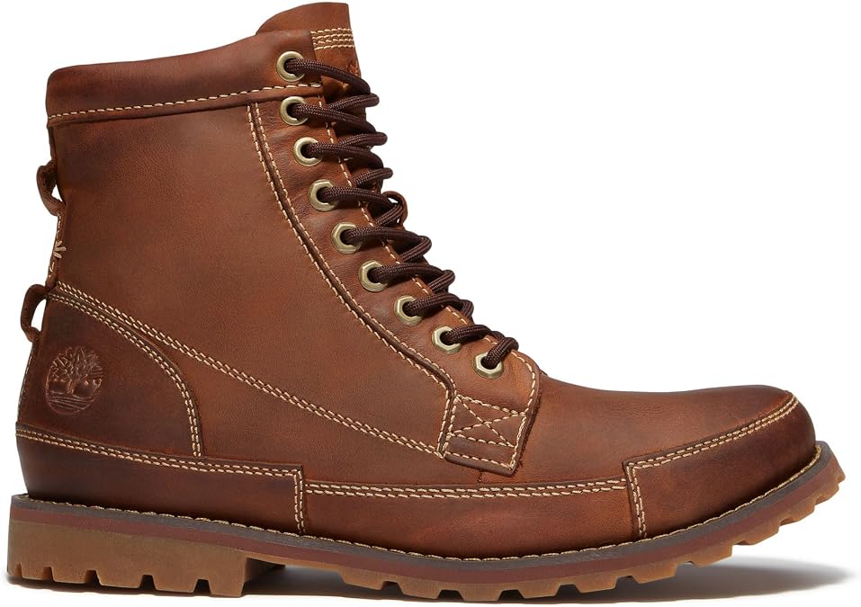 Timberland Men's Earthkeepers 6" Lace-Up Boot, Burnished Brown, 10.5 M US