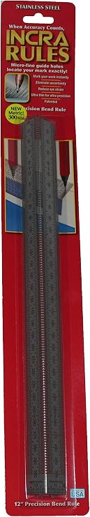 Incra Precision Bend Rules - Metric 300mm