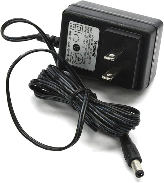 AC/DC Switching Power Adapter 5V-2A 100-240V for Yealink T29G, T46S, T48S, T52S, T54S, T56A, T58V, T58A and More