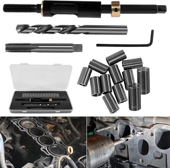 M11 x 1.5 Head Bolt Thread 35119S Head Bolt Thread Repair Kit for Toyota for Cadillac for Honda