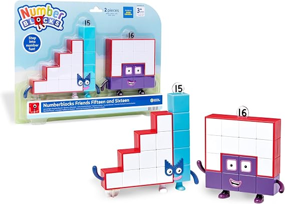 Learning Resources Numberblocks Friends Fifteen And Sixteen Ages 3+