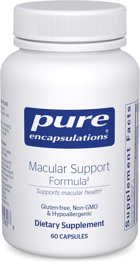 Pure Encapsulations Macular Support Formula, 60 Capsules