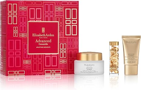 Elizabeth Arden UPLIFTING MOMENTS Advanced Ceramide Lift & Firm 3-Piece Gift Set, anti-aging, firming & lifting skincare, luxury gifting for women