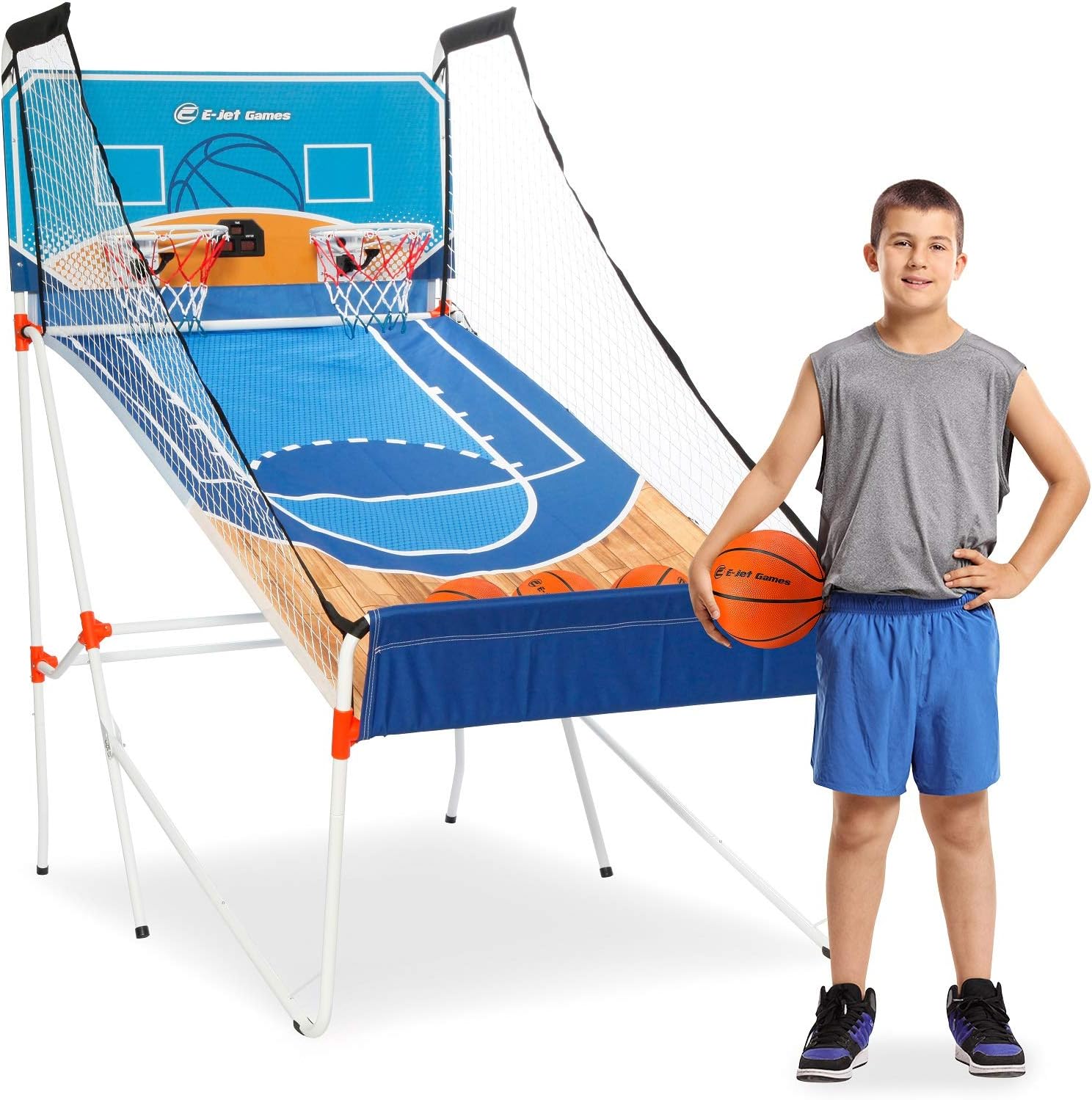 Basketball Arcade Game, Gifts for Boys & Girls, Children Teens & Adults | Dual Shot 10 Mins Setup 16-in-1 Games, Birthday Christmas Party