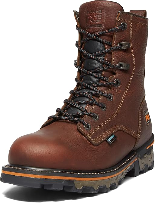 Timberland PRO Men's 8 Inch Boondock Soft Toe WP Work and Hunt Boot