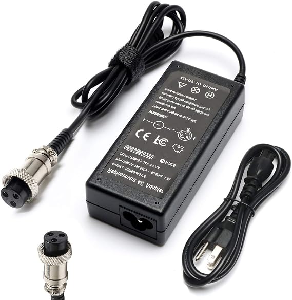 24V Charger for Razor Scooter MX350 Dirt Bike Pocket Mod E100 E200 E300 | Revive the idle scooter! 24V replacement charger instantly gets your Razor back in business for weekend fun.