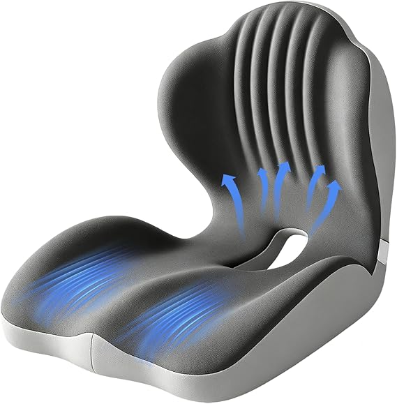 Ergonomic Memory Foam Seat Cushion, Car Seat Cushion, Coccyx Cushion