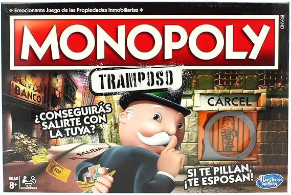 Monopoly Tramposo Multicoloured (Hasbro e1871105)