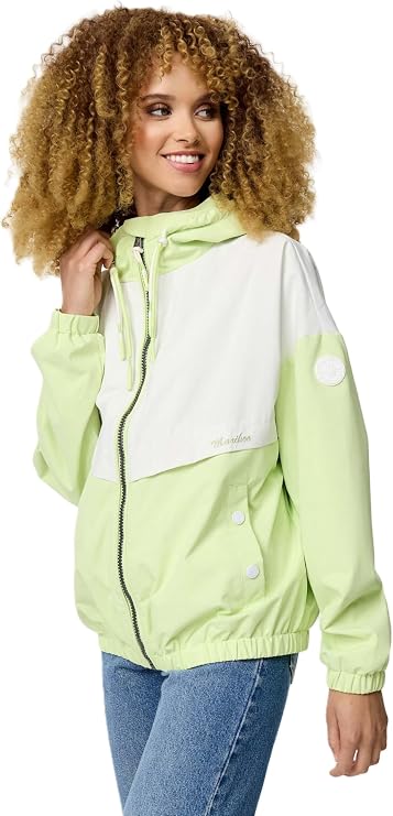 MARIKOO B993 Women's Transition Jacket Lightweight Autumn Spring Transition Jacket with Hood