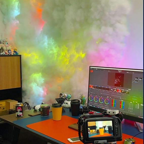 Lightning Cloud RGB Light, 3D Thundercloud LED Light, DIY LED Creative Lamp Colorful Cotton Cloud Lights, for Gaming Room Ceiling Decorations
