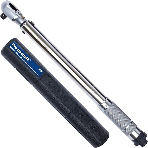 3/8" Drive 5-80 ft-lb (0.7-11.2 kg-m) Dual-Direction Click Torque Wrench
