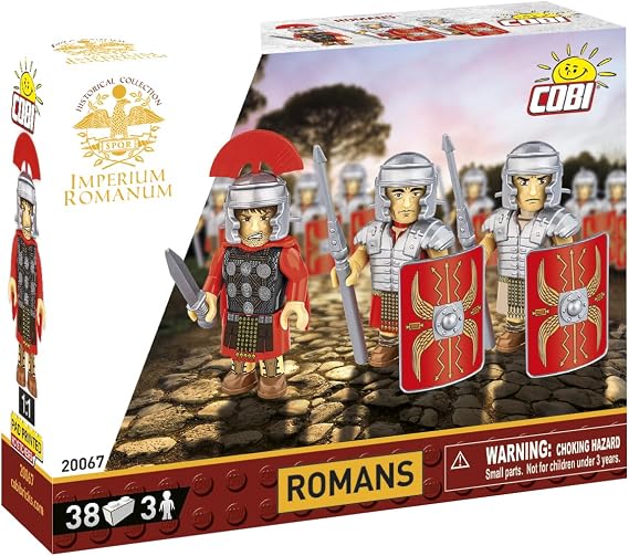 COBI Historical Collection: Imperium Romanum Romans Building Set, 38 Pieces