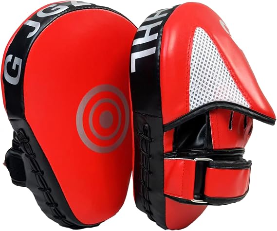 Boxing Pads Curved Punching Mitts Focus Mitts for MMA, Muay Thai