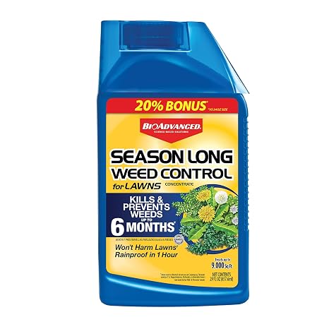 BioAdvanced Season Long Weed Control For Lawns, Concentrate, 29 oz