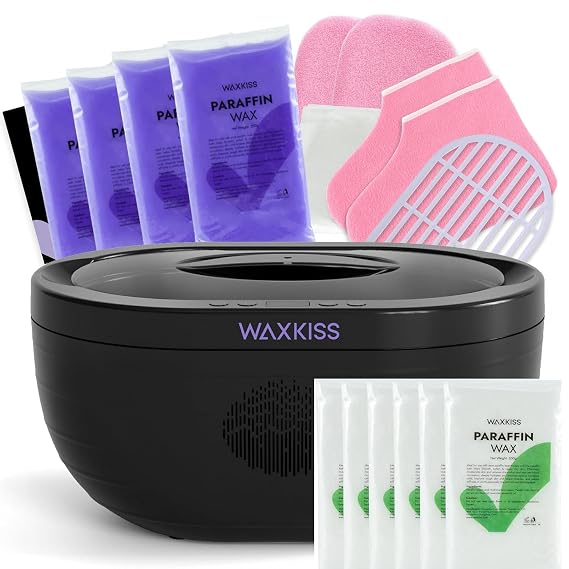 paraffin wax machine kit with an extra box of paraffin wax