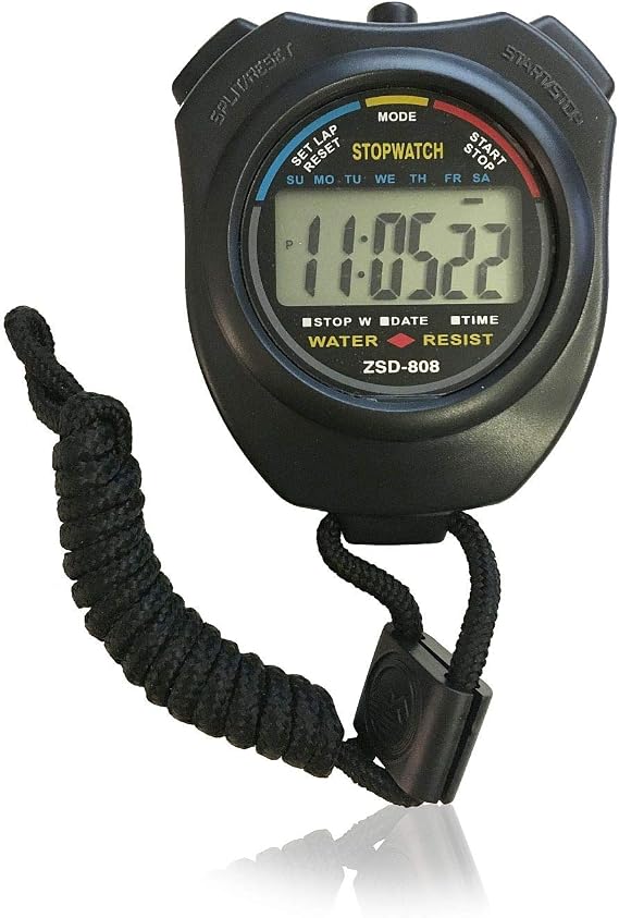 ZSD 808 Kronometre, Siyah