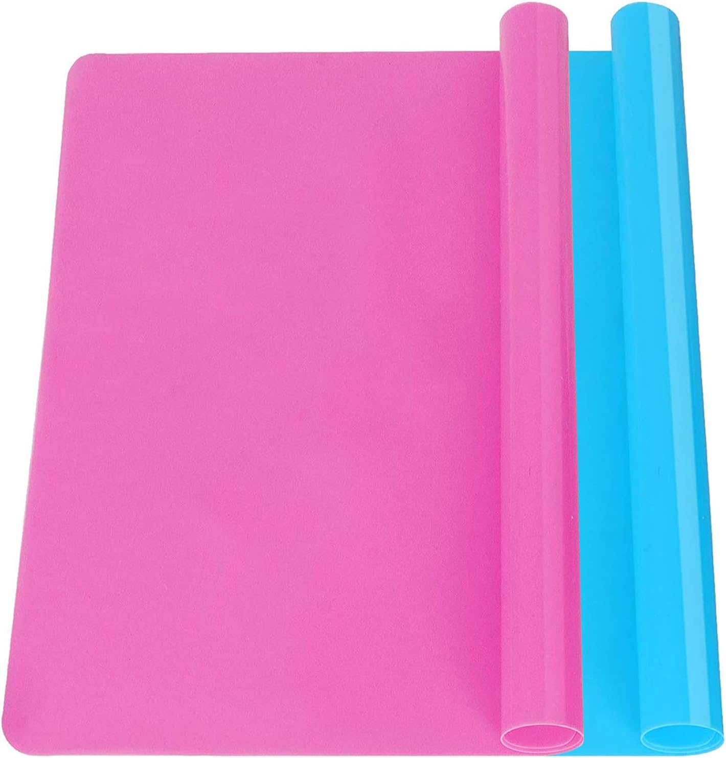 VEGCOO 2pcs Extra Large Silicone Mat Craft Mats Silcone Mat Silicone Sheet for Crafts Jewelry Casting Resin Moulds Mat 40cm30cm