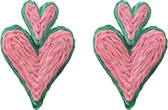 Lafite Grass Love Rainbow イヤリング ボヘミアン ダングルイヤリング 女性用 ジュエリー ハンドメイド