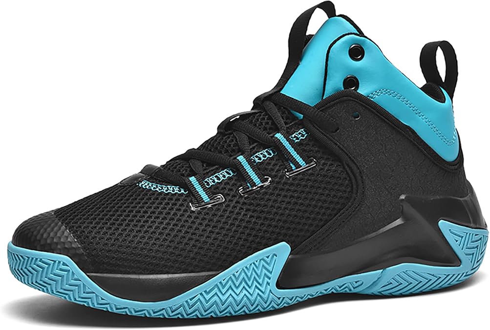 CJSPORX Mens Basketball Shoes Breathable Non Slip Running Fashion Sneakers