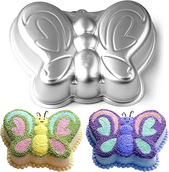 10 inch Butterfly Aluminum Cake Pan Baking Musmo Plate Donut Tray Pans Bake Mold