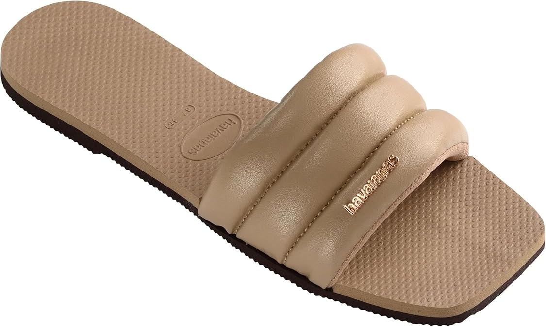 Havaianas You Milan Flip Flop Sandal Rose Gold EU 35-36 (US Men's 4-5, Women's 5-6) M