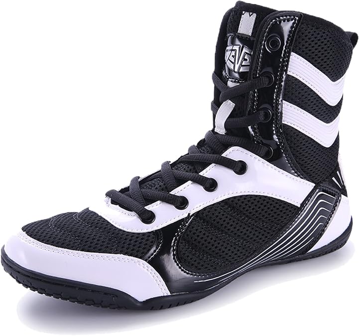 Men's and Women's high top Wrestling Boxing Shoes Mesh Unisex Sports Shoes Training Shoes