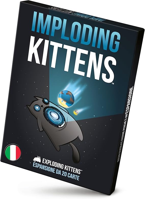 Asmodee - Imploding Kittens Expansion Card Game Exploding Kittens 8617 7-99 Years
